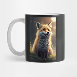 Cool portrait of a cute Fox Mug